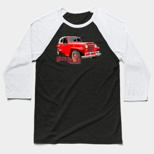 1950 Willys Overland Jeepster Convertible Baseball T-Shirt